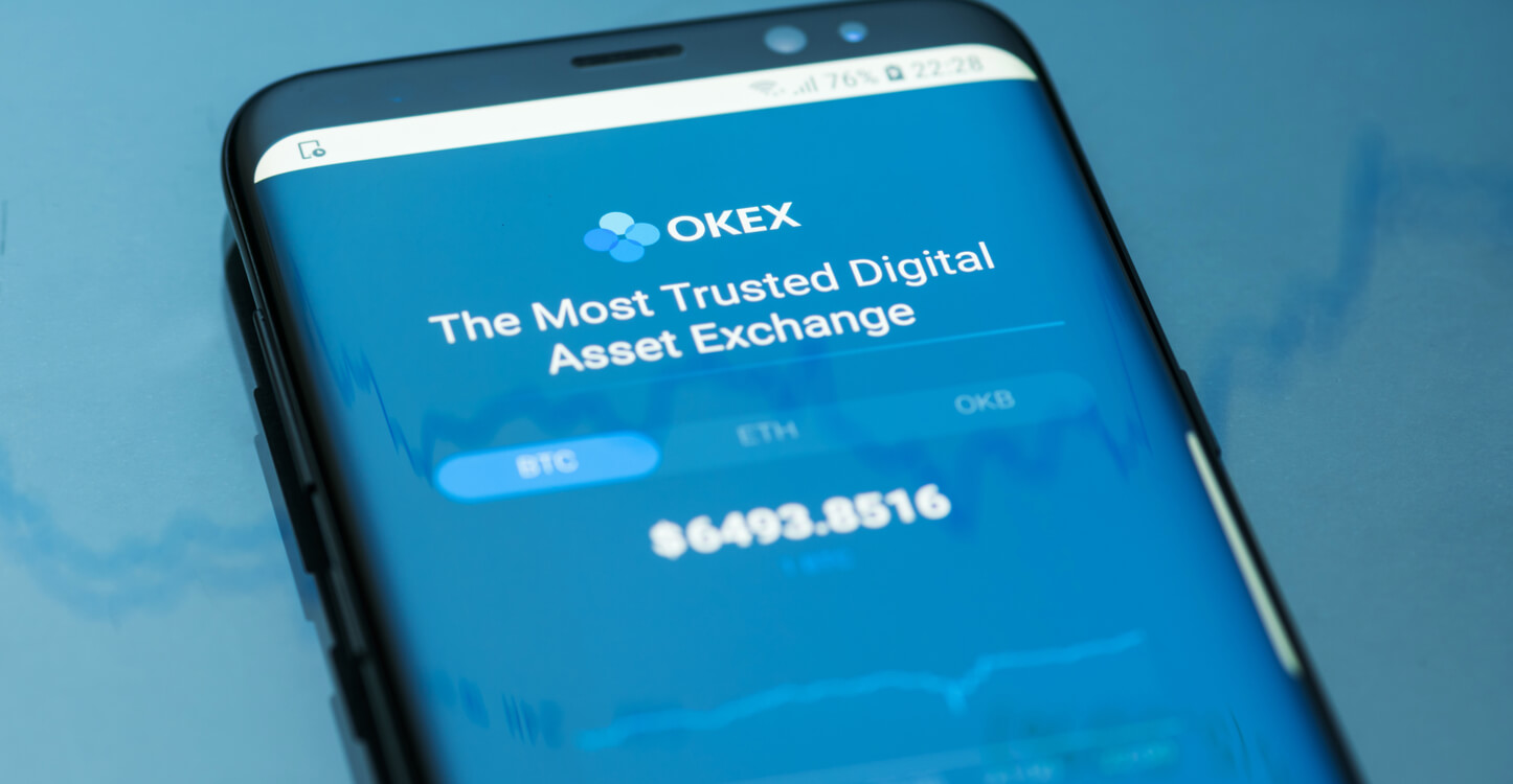 Bild der OKEx Smartphone-App
